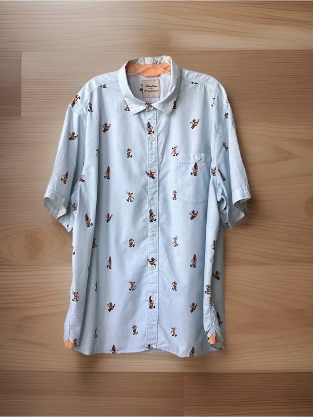 Disney Parks x Tommy Bahama Mickey Mouse SS Shirt 2XL Surf Music